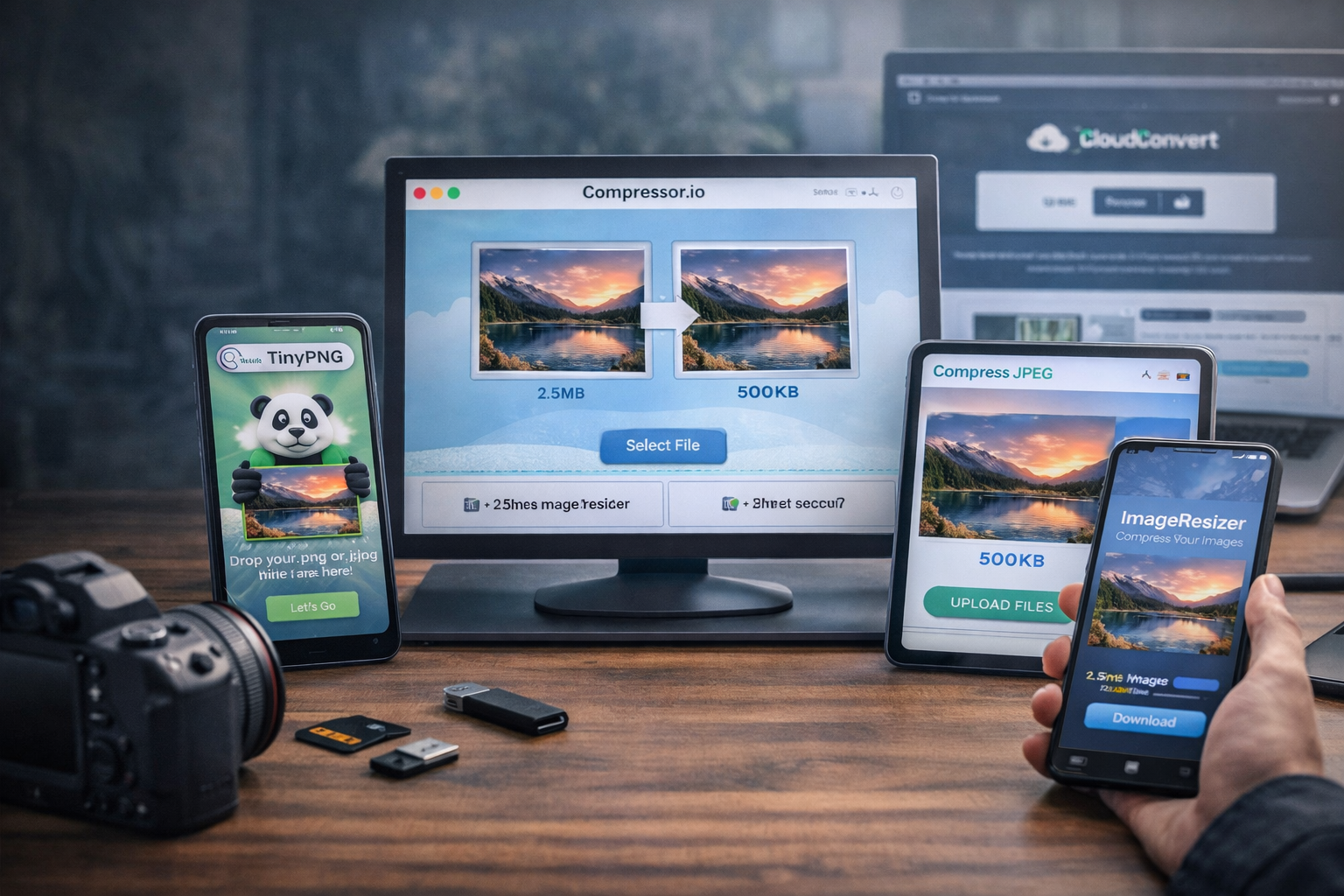 Top 5 Free Image Compressor Tools | Optimize Your Images