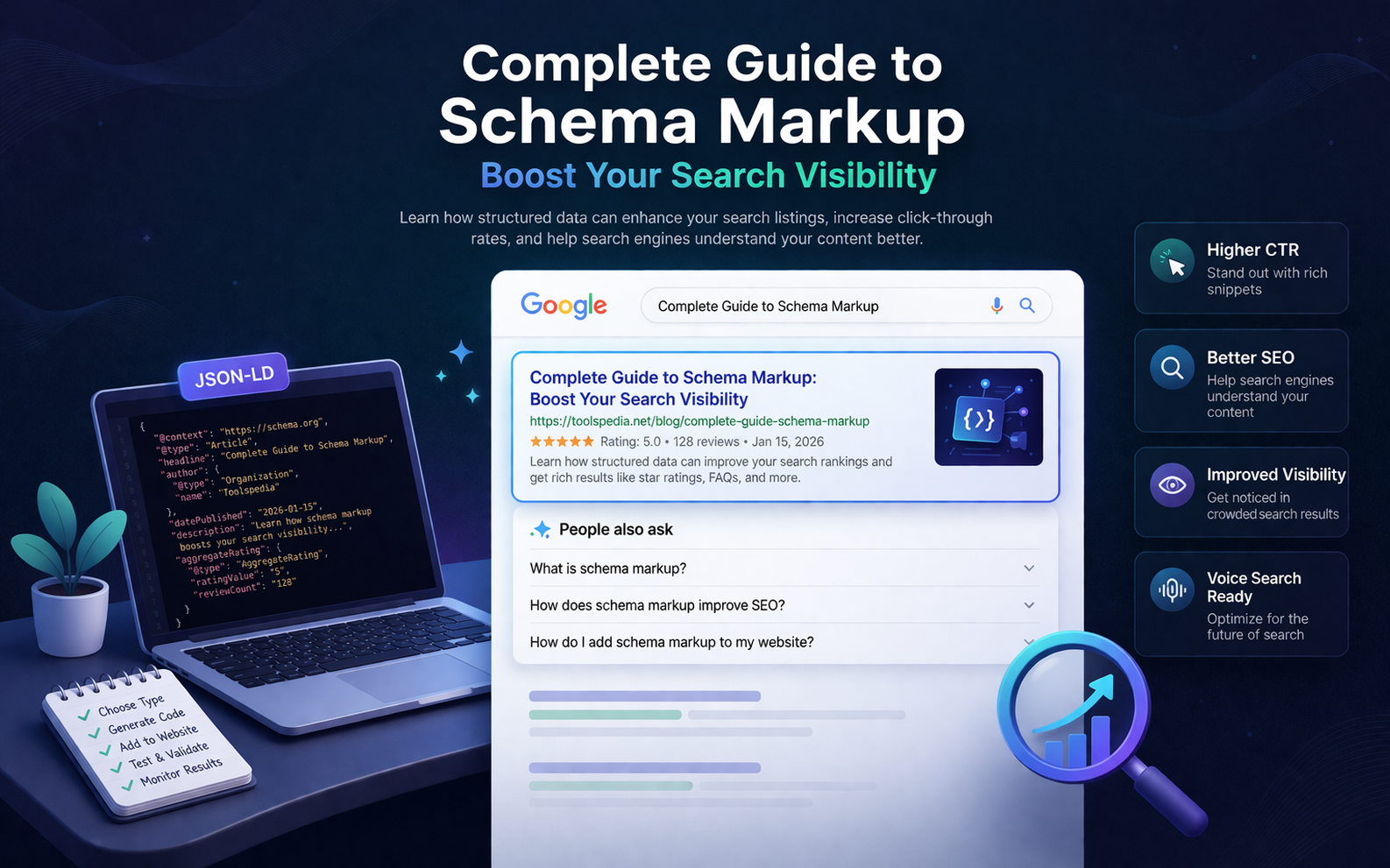 Schema Markup Guide: Boost Search Visibility