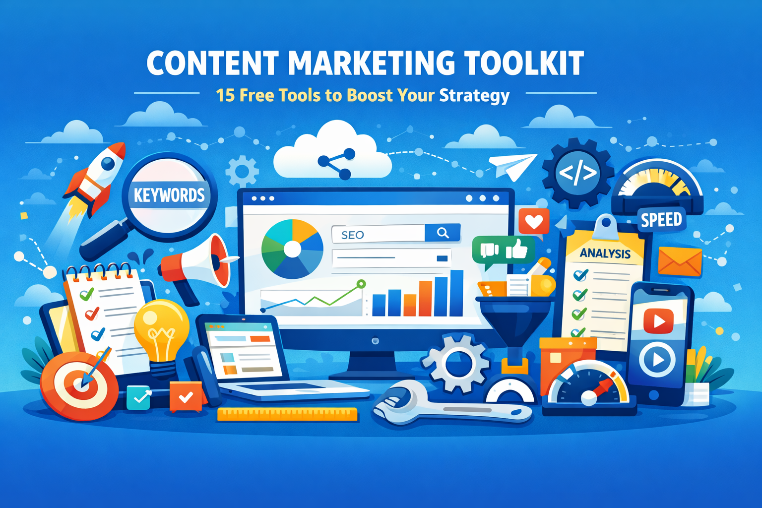 15 Free Content Marketing Tools to Boost Strategy