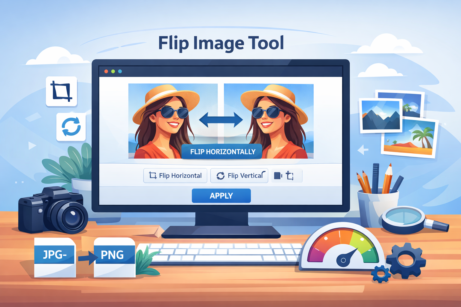 Flip Image Tool Online Free & Fast