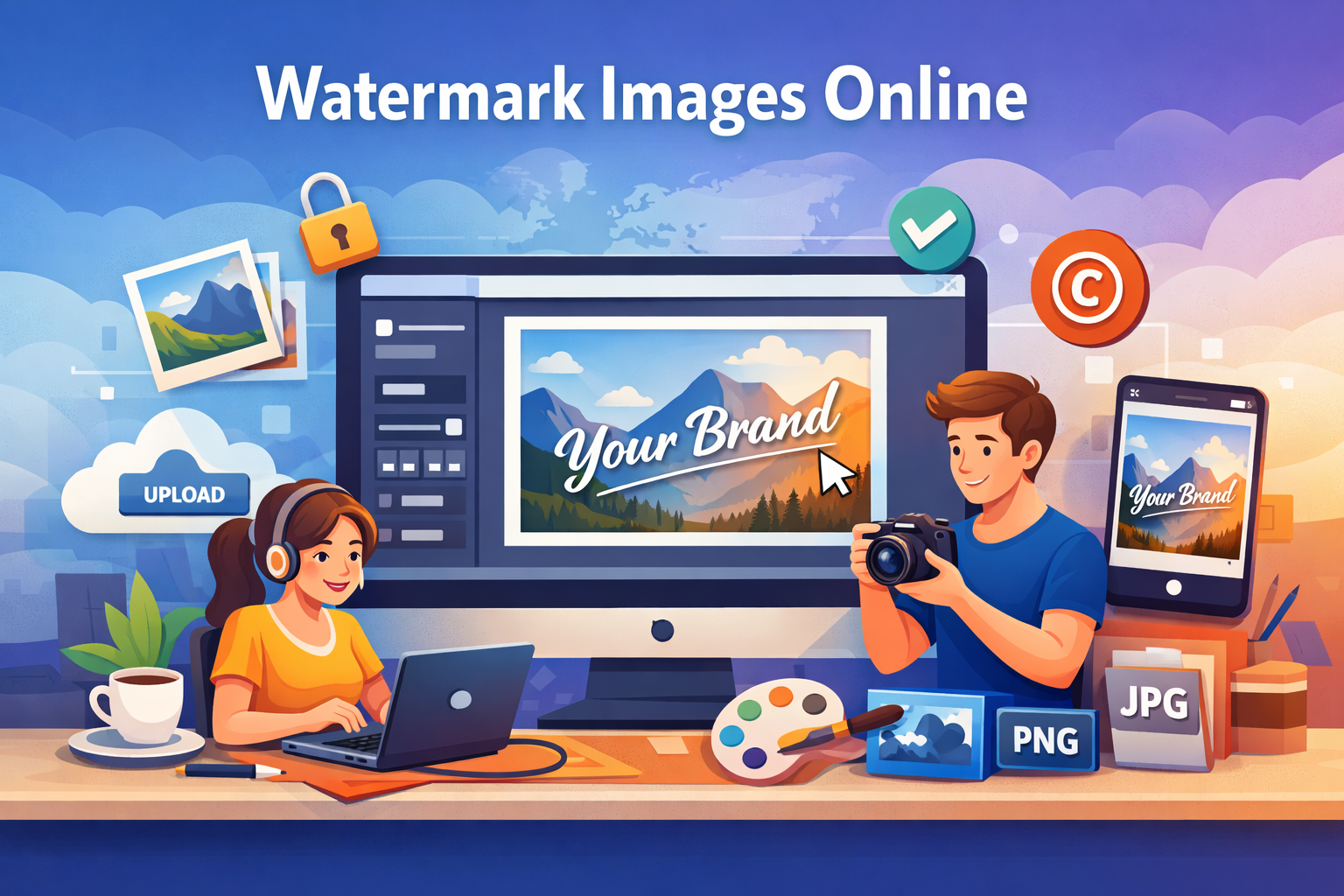 Watermark Image Online – Free & Easy Tool