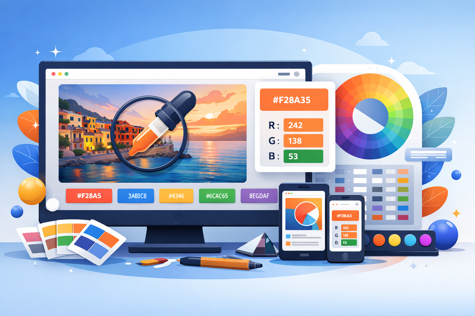 Color Picker from Image Tool (Free Online)