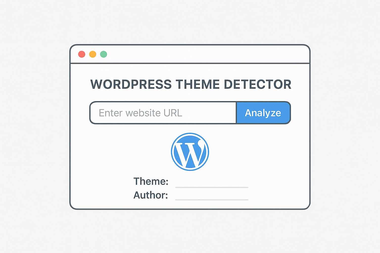 WordPress Theme Detector